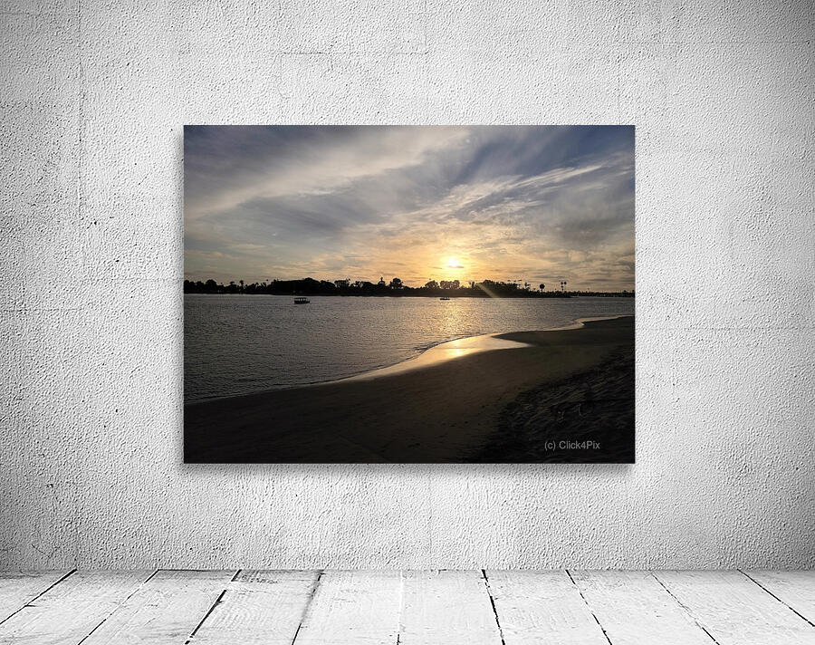 San Diego Sunset: Echoes of the Setting Sun Wall Preview