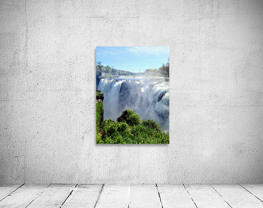 A Curtain of Spring Mist at Paterson Great Falls Wall Preview