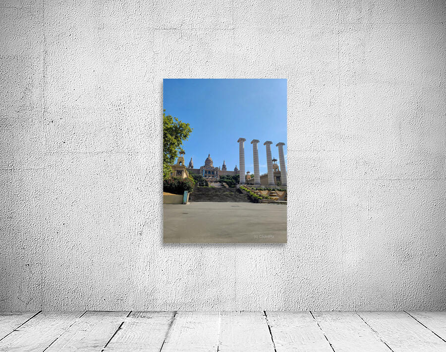 Museum of Catalan Visual Arts: Pillars of Memory Wall Preview