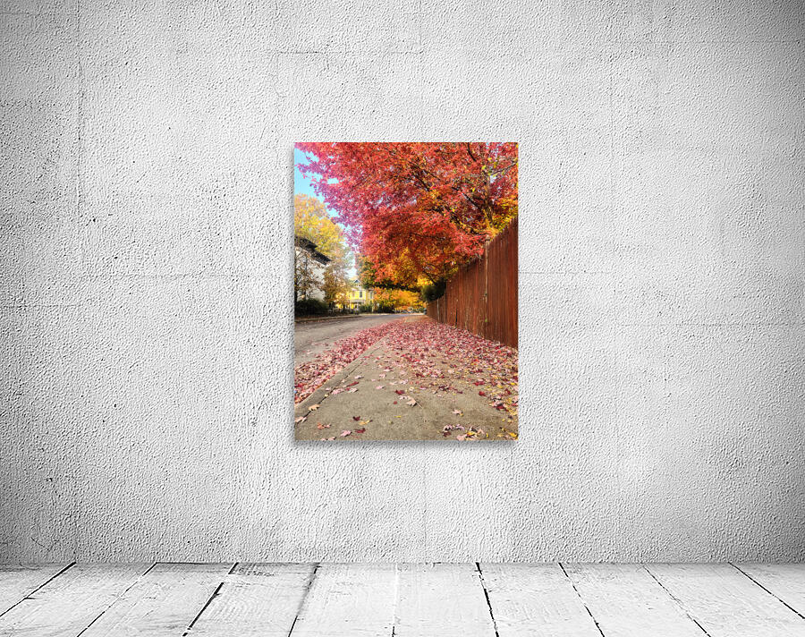 Fall Over the Fence  Wall Preview