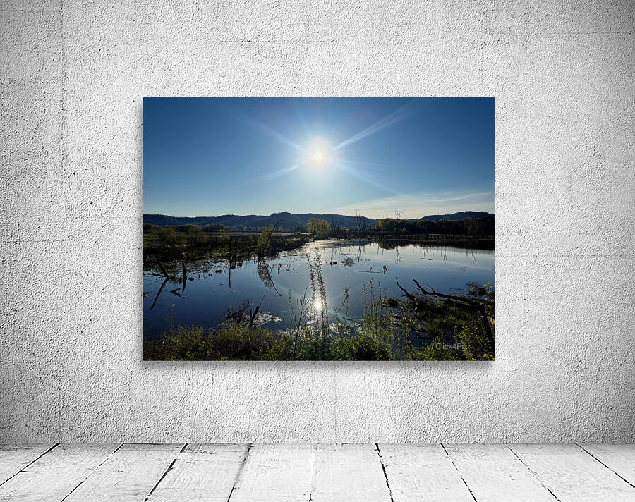 Reflections of La Crosse 2B- Reflecting the brilliance of a new day Wall Preview