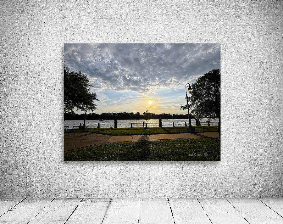 Golden Hour on the Centerline Wall Preview