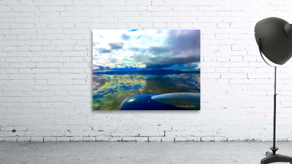 Reflections Over Great Salt Lake  2 Wall Preview