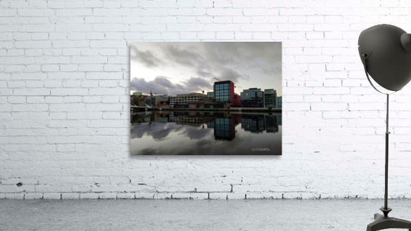 Calm Along River Quay 3 Wall Preview