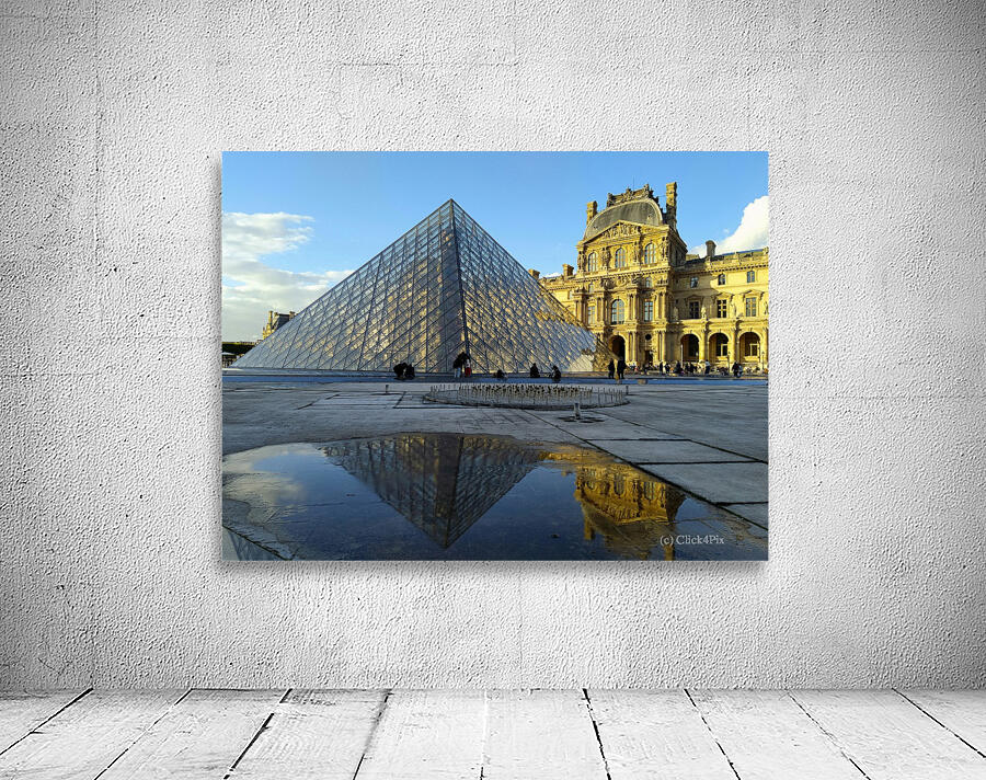 I Louvre Reflections Wall Preview