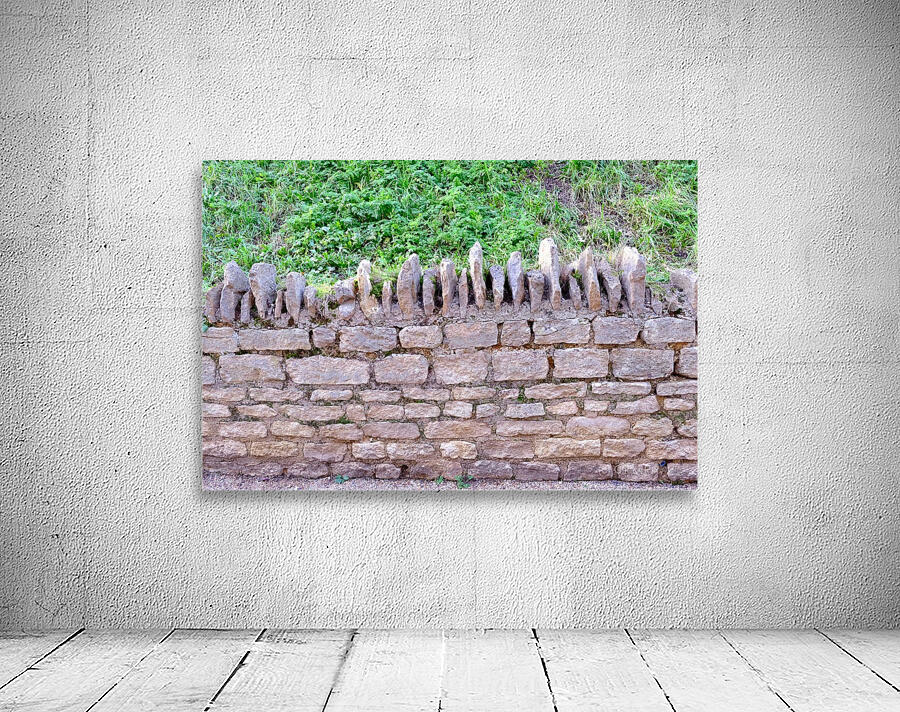 Barbed Stone Wall 2 Wall Preview