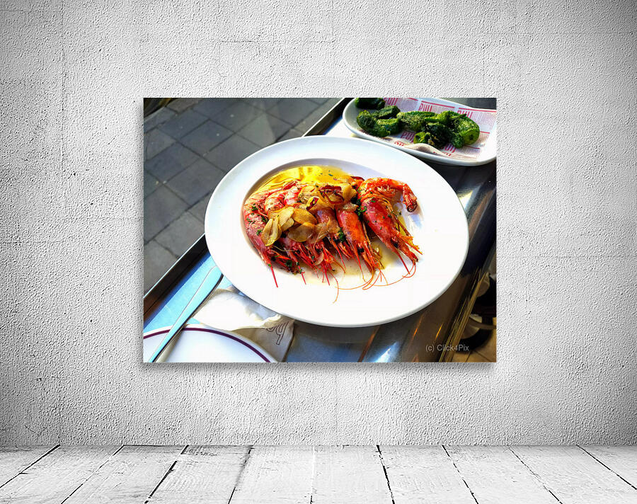 Gambas Rojas  at Barrafina Wall Preview