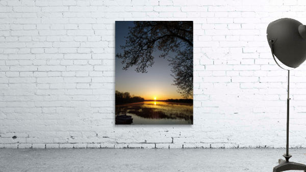 Golden Michigan Sunrise Wall Preview