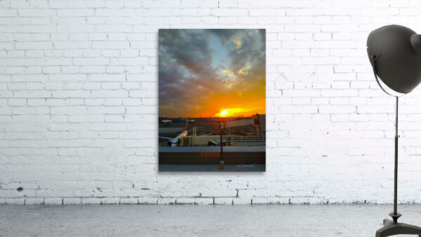  Runway Sunset Wall Preview