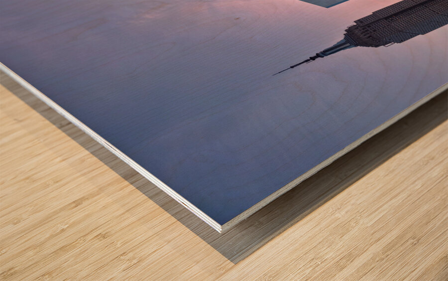 Golden Morning Manhattan Impression sur bois