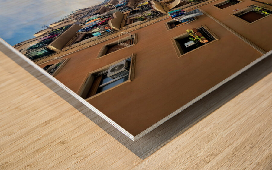 Midday Stories of a Forgotten Street Wood print