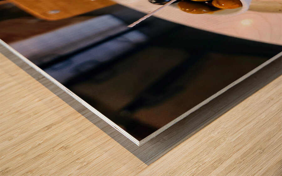 A Study of Texture Time and the Beauty of Waiting Wood print