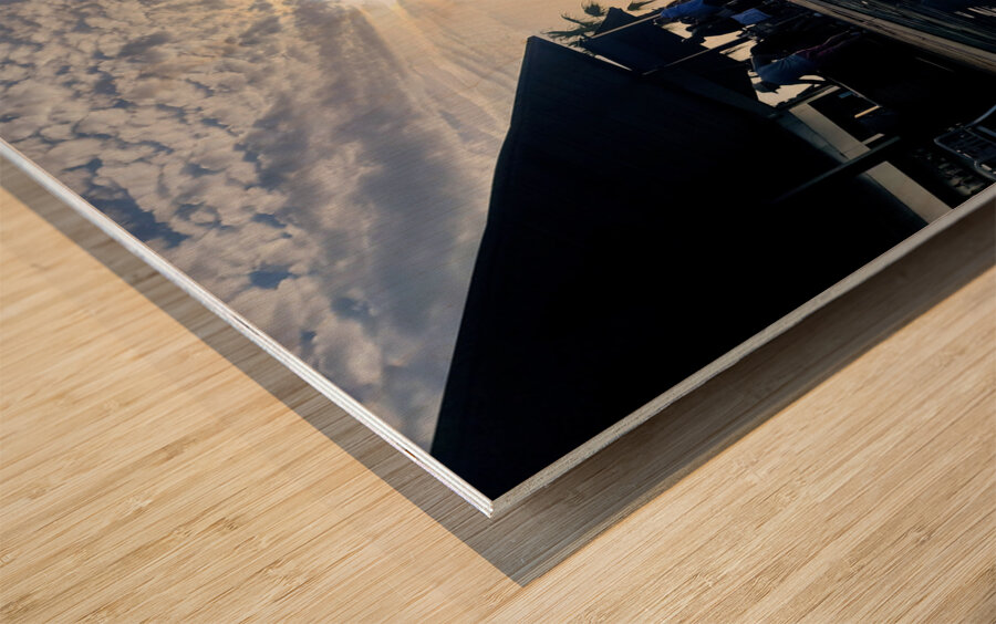 Edge of the Afterlight Wood print