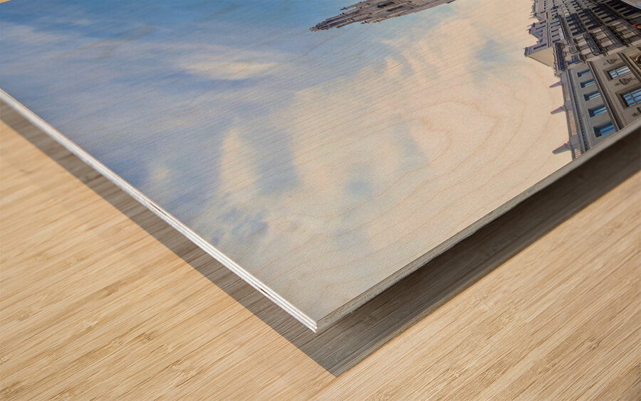 Echoes of Empires Wood print