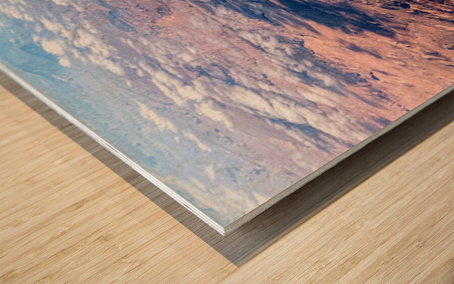 Veins of the Earth: Colorado River from Above Impression sur bois