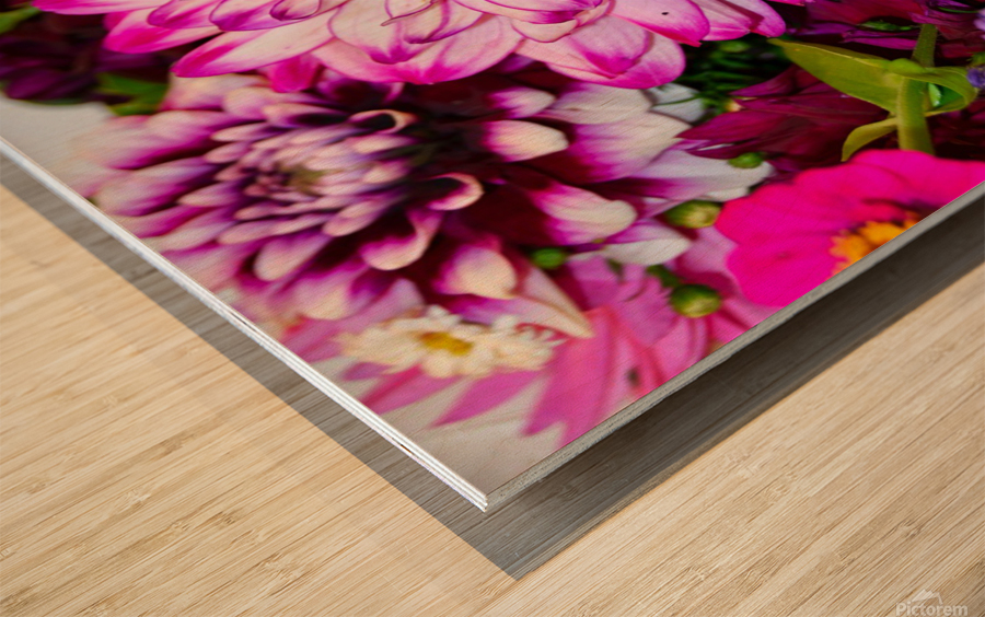 Flower Bloom 3 Impression sur bois