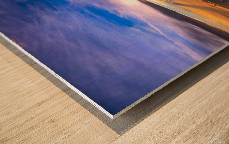 Nothing But Clouds 5B Wood print