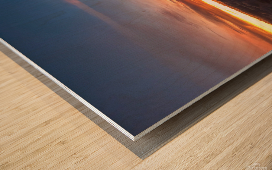 Nothing But Clouds 7 Wood print