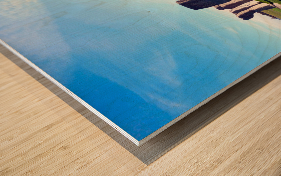 Stone Henge  Wood print