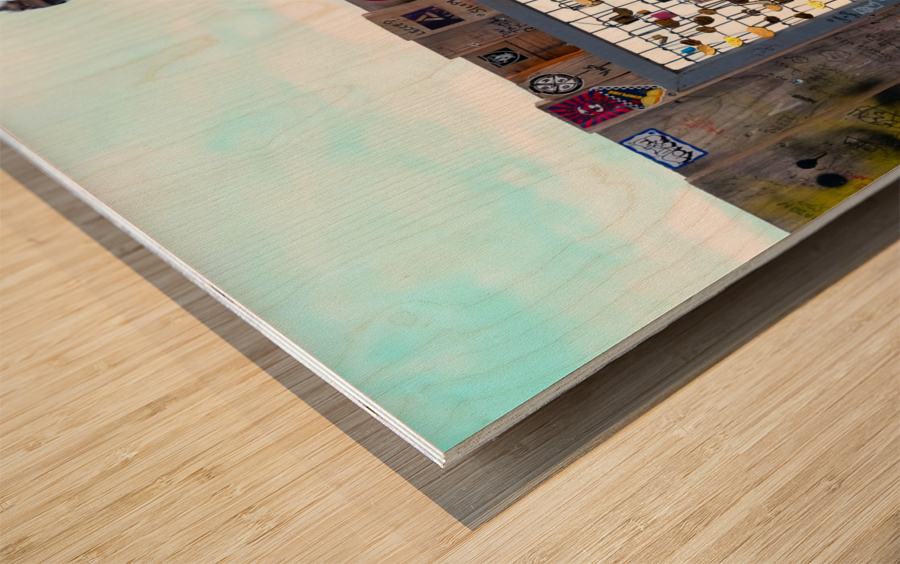 Paris Locks of Love Impression sur bois