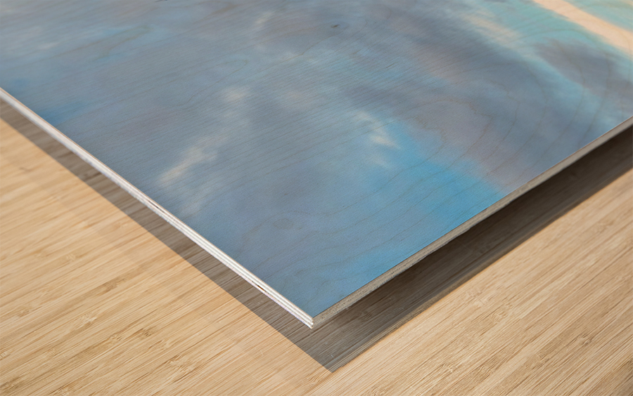 Eiffel Tower 2B Wood print