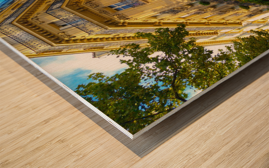 Cafe de Flore 2B Impression sur bois