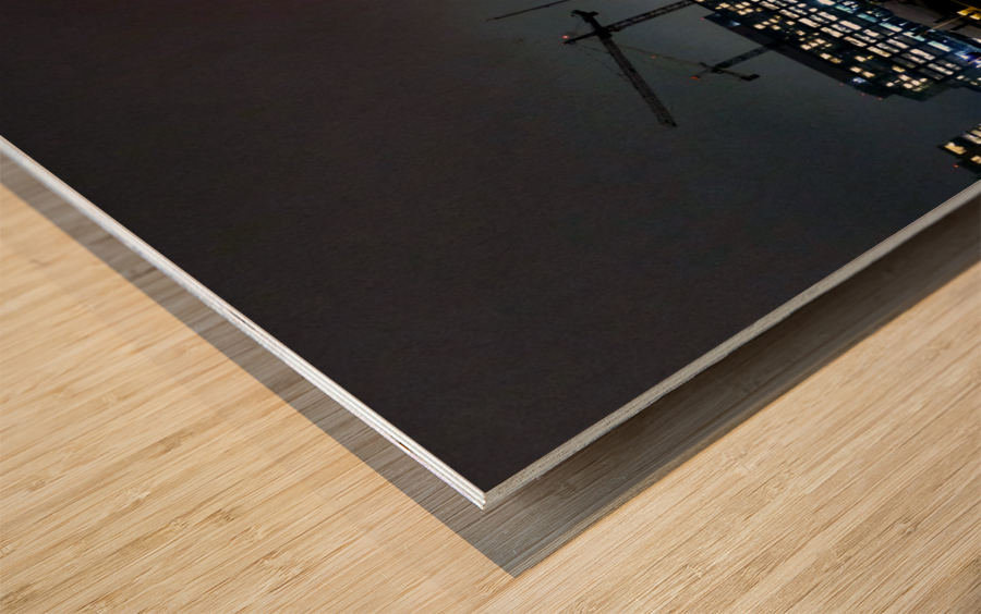 Beautiful Baltimore Harbor 3B Wood print