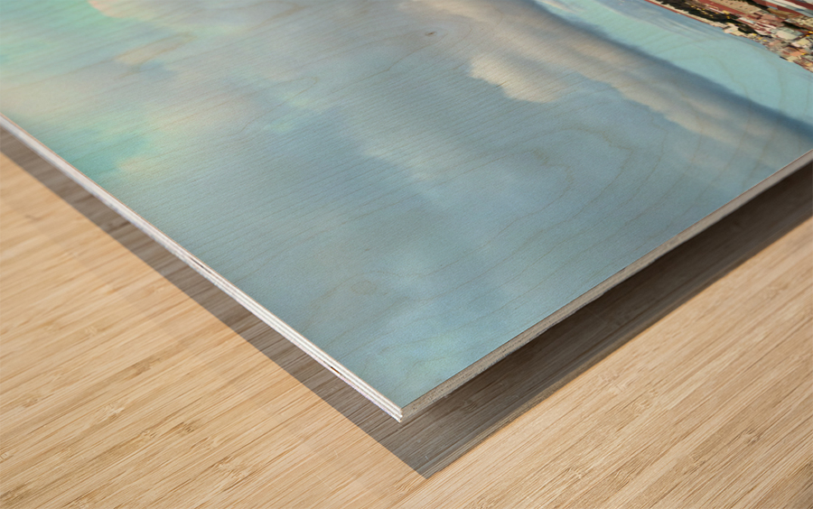 Lisbon Landscape 2 Wood print