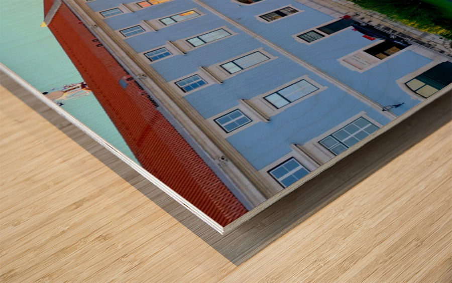 Walking through Lisbon 3 Impression sur bois