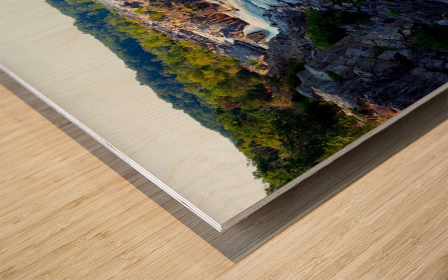 Great Falls Park Wood print