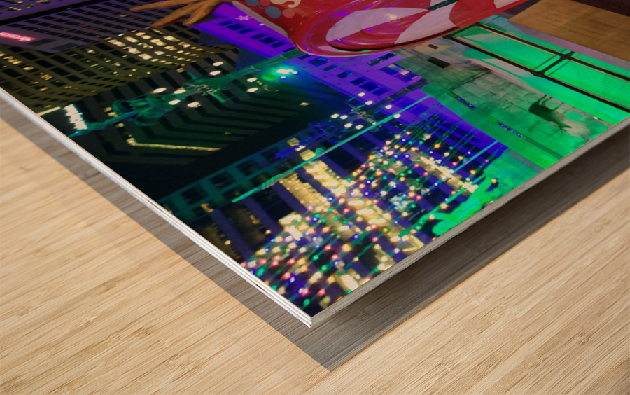 Mailbox to Santa 2B Impression sur bois