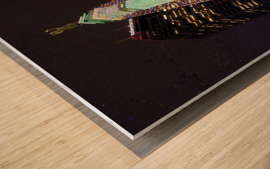 Monumental Christmas Tree 2 Wood print