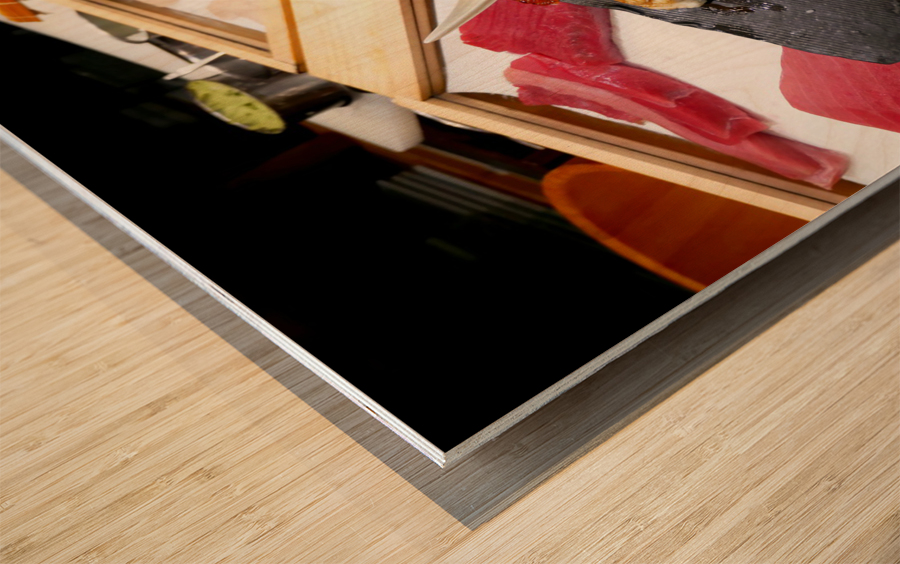 Sensational Sushi Impression sur bois