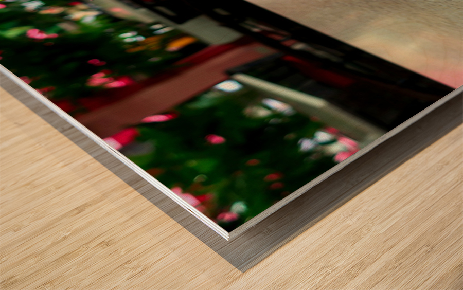 Glass Bloom 3 Impression sur bois