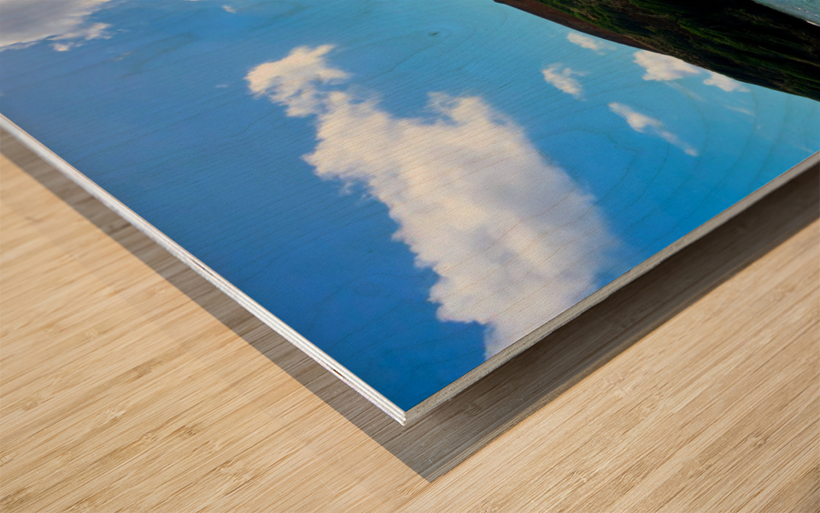 Hello Beaches 2C Wood print