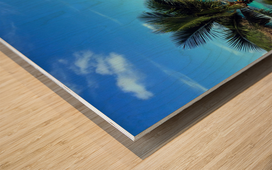 Hello Beaches 2 Wood print