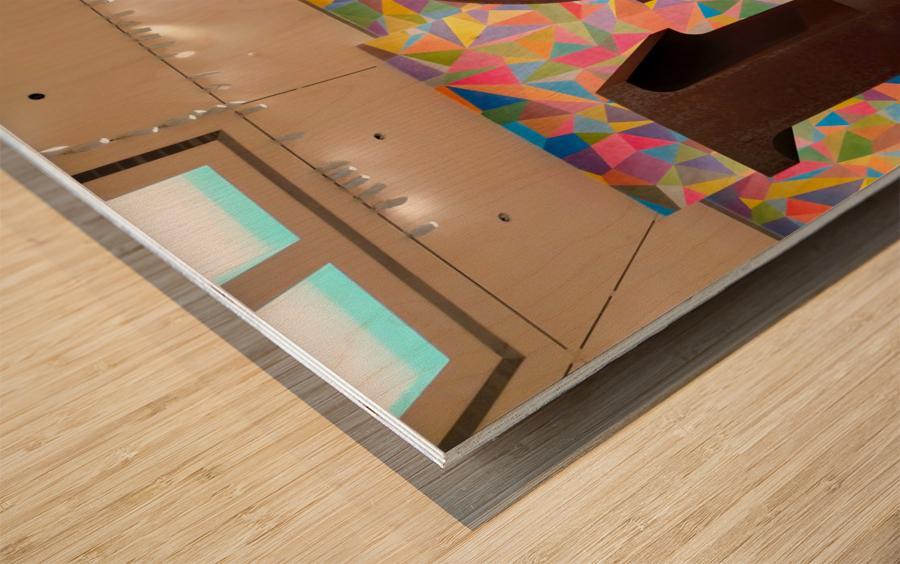 Signs of Love B Wood print