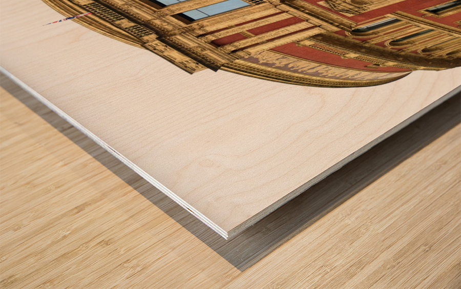 Royale Albert Hall Wood print