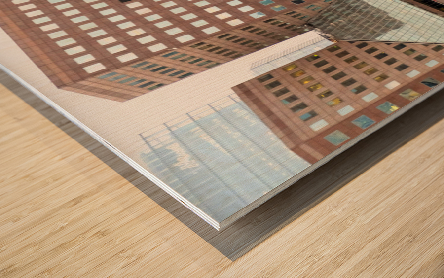 Uber on Water 2 Wood print