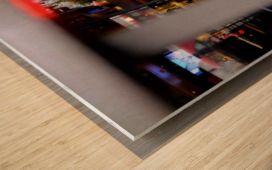 A Hard Rule at this Cafe 2 Impression sur bois