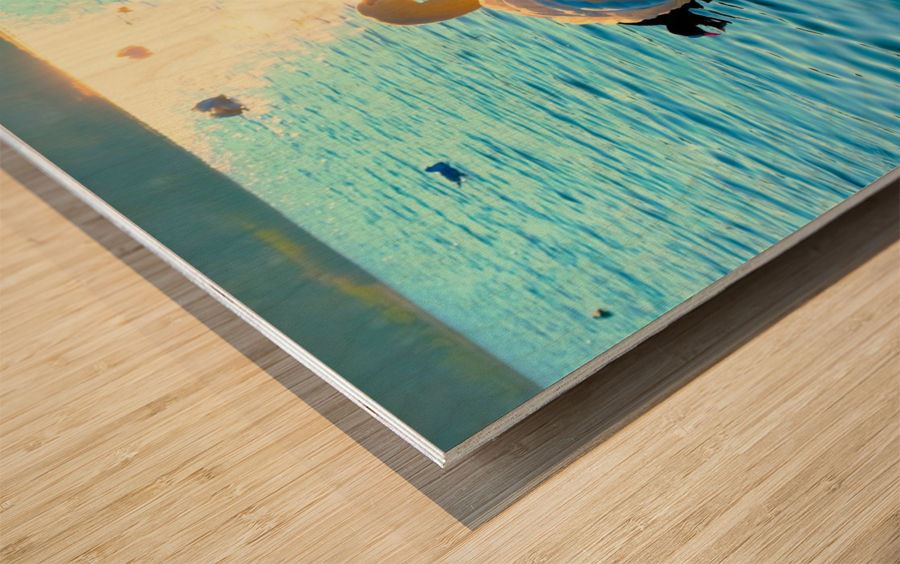 Luminous Voyage Impression sur bois