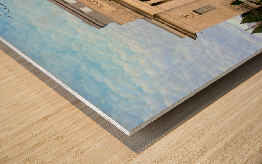 Traders Point Christian Church Wood print