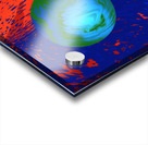 worlds collide Acrylic print