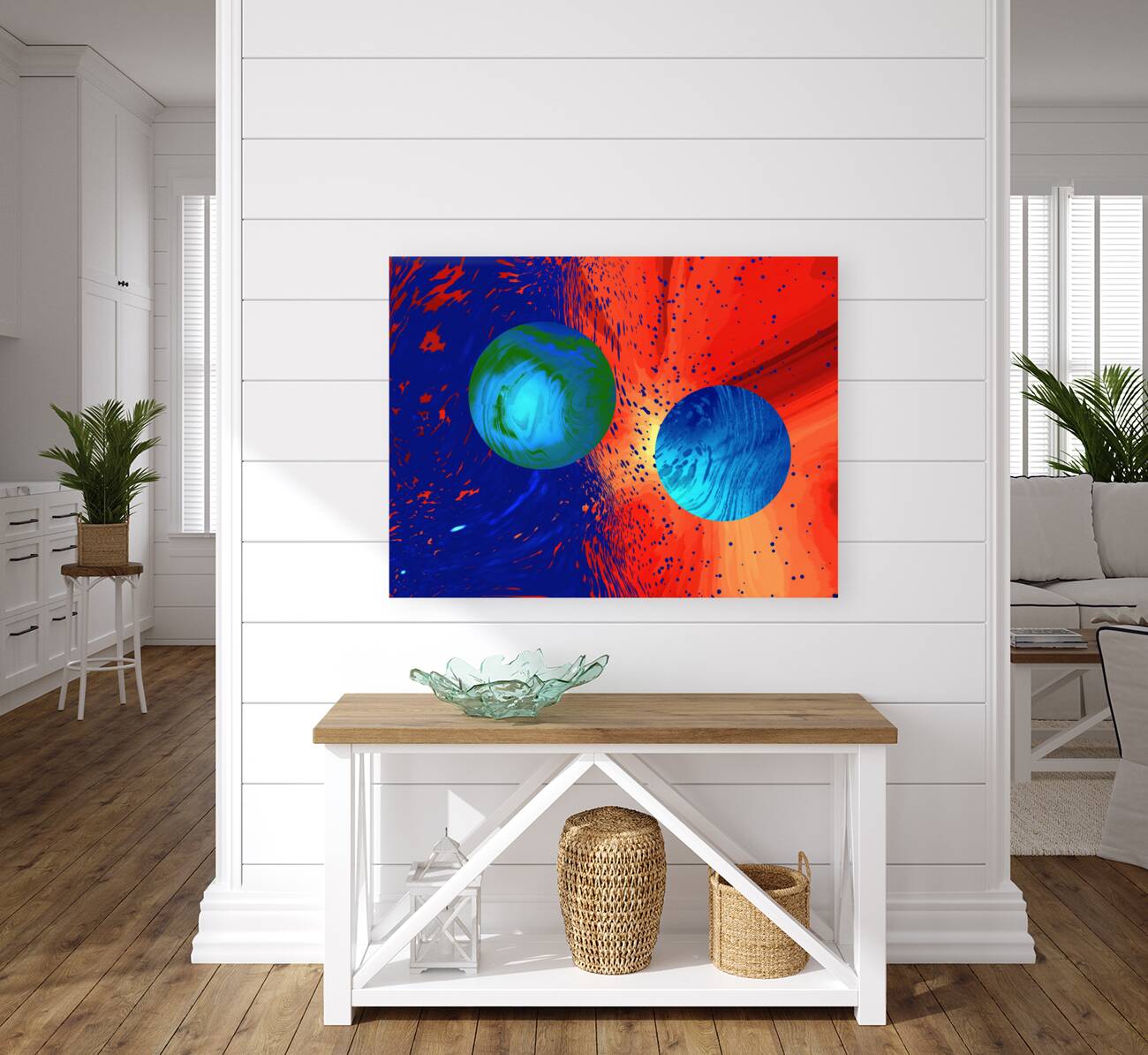 worlds collide Reproduction