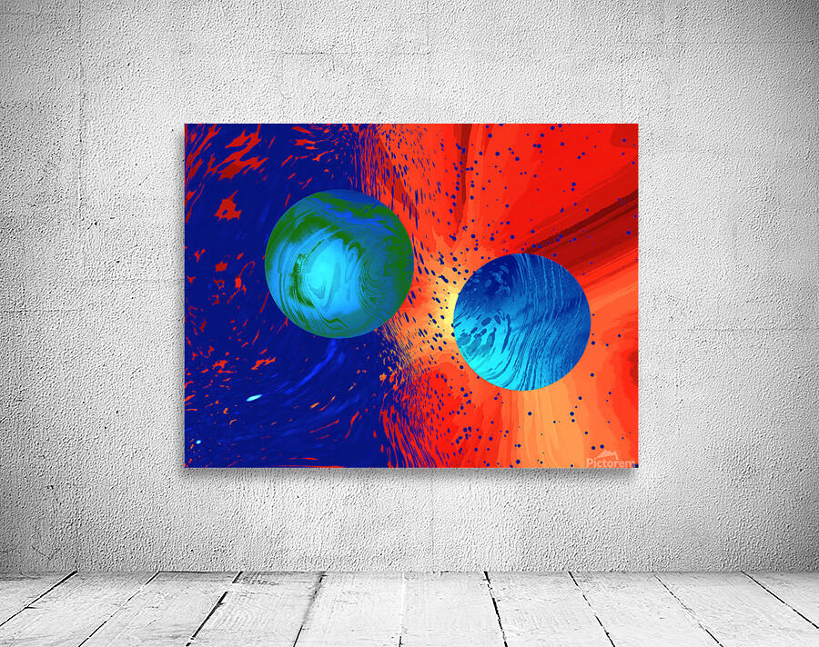 worlds collide Wall Preview