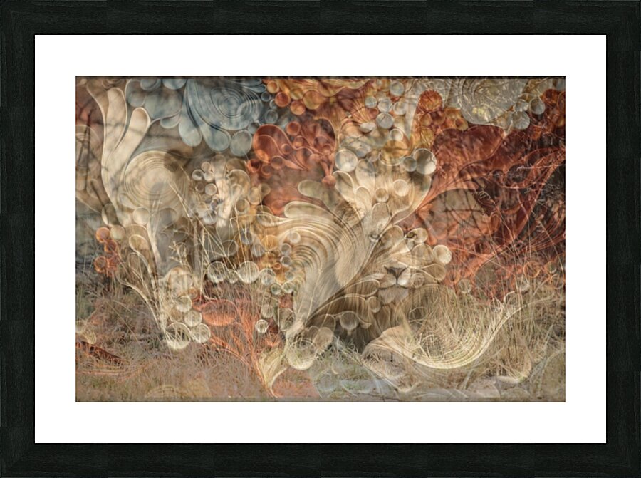 BOSS - Subtle Fierceness Picture Frame print