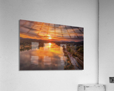 River Sunset Acrylic Print