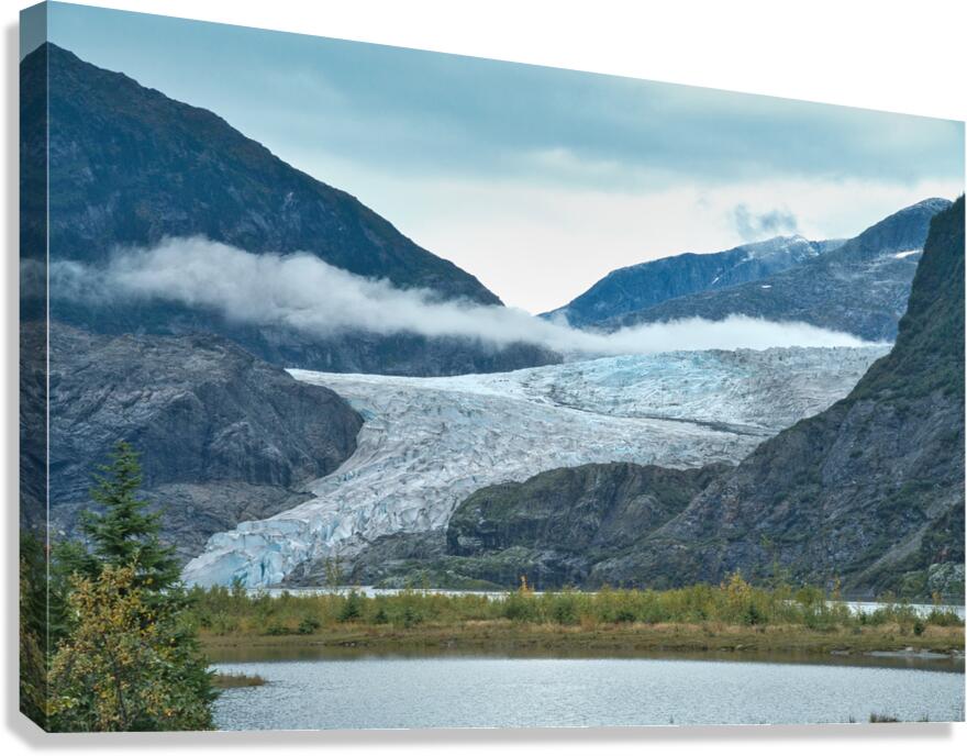 Mendenhall Glacier Canvas Print