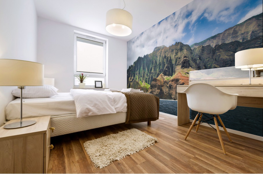Napali Coast 4 Mural print