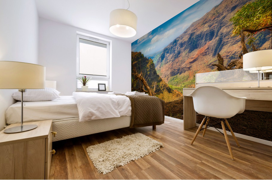 Waimea Canyon Mural print